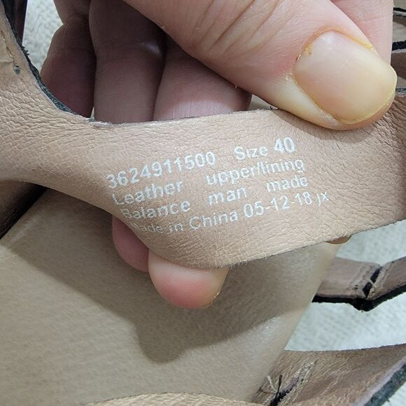 Dansko Maribeth Clog Comfort Sandals Strappy Slingback Multi Sz EU 40 US 9.5-10 - Picture 5 of 16